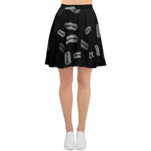 BVK - RAZOR BLADEZ - Skater Skirt