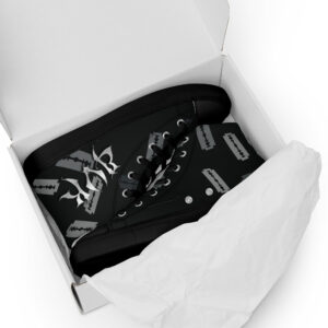 BVK - Razor Bladez - High Top Canvas Shoes
