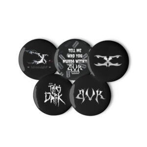 BVK - Xplicit Realm - Set of pin buttons